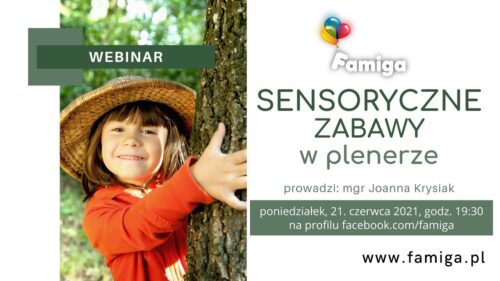 Webinar #55 - Sensoryczne zabawy w plenerze